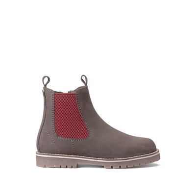 Kids Leather Chelsea Boots LA REDOUTE COLLECTIONS