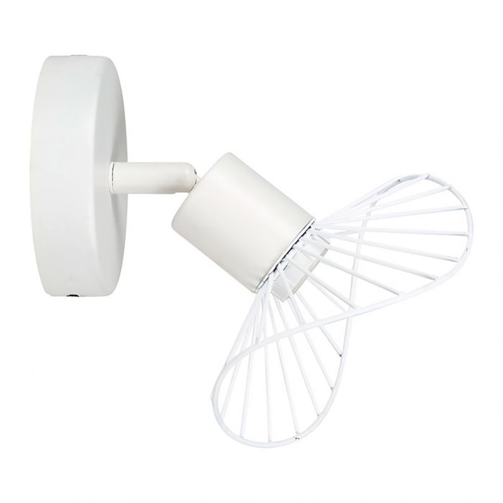 Applique Spot Orientable Capeline Blanc, DECORATIE