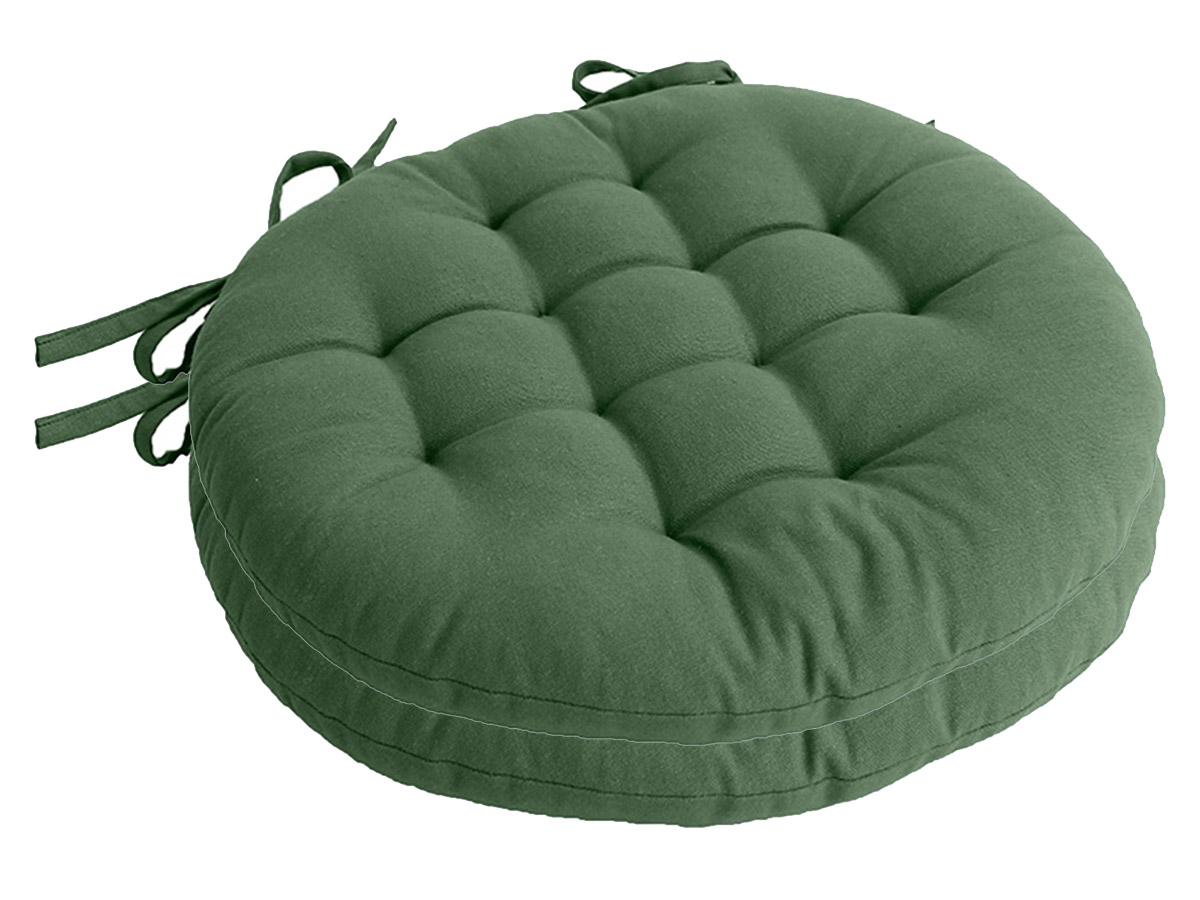 Galette piquée ronde Panama Ø 38 cm - Enjoy Home - Lot de 2, JARDIDECO