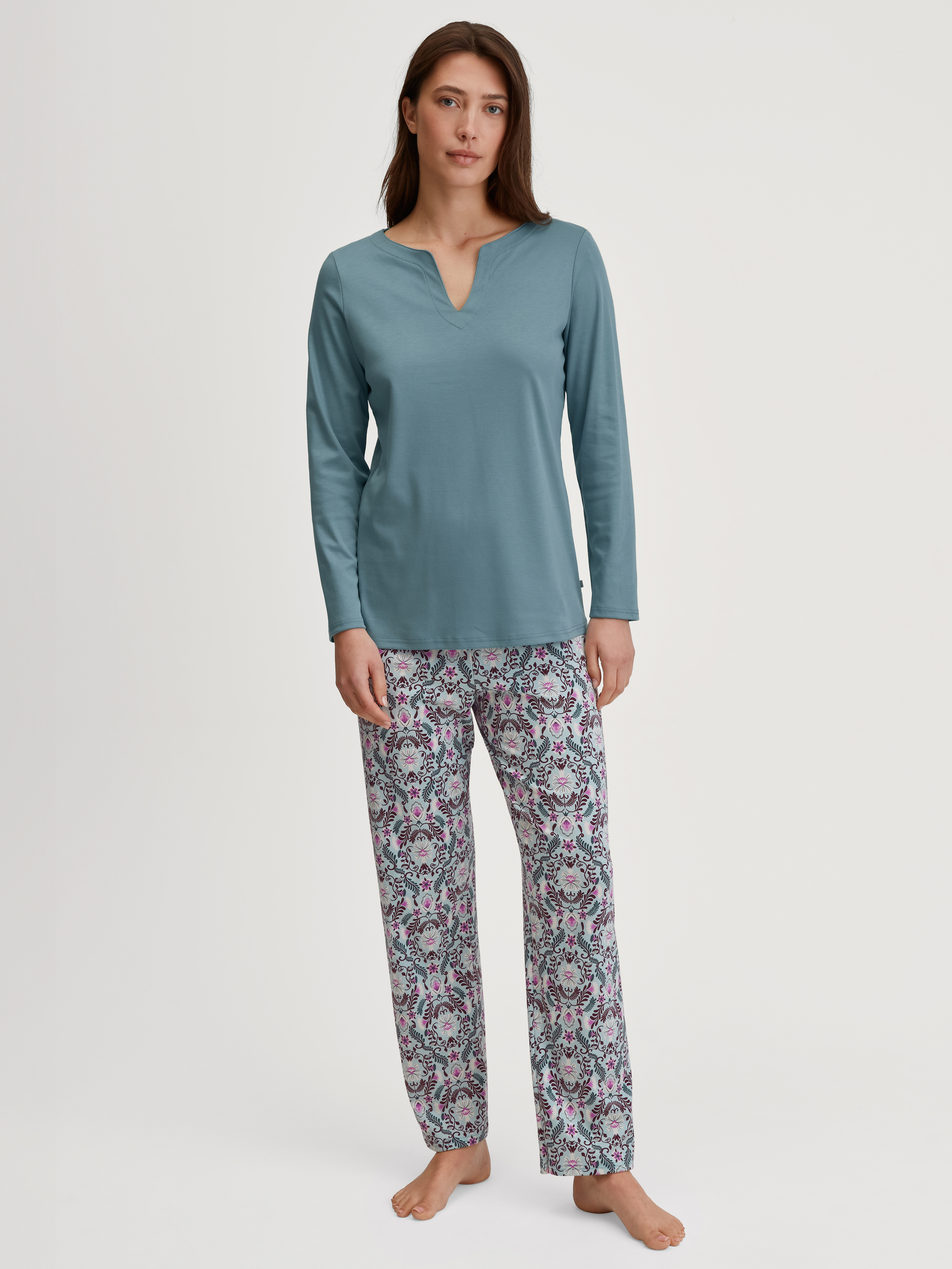 Pyjama, longue manches longues Coton AUTUMN DREAMS, CALIDA