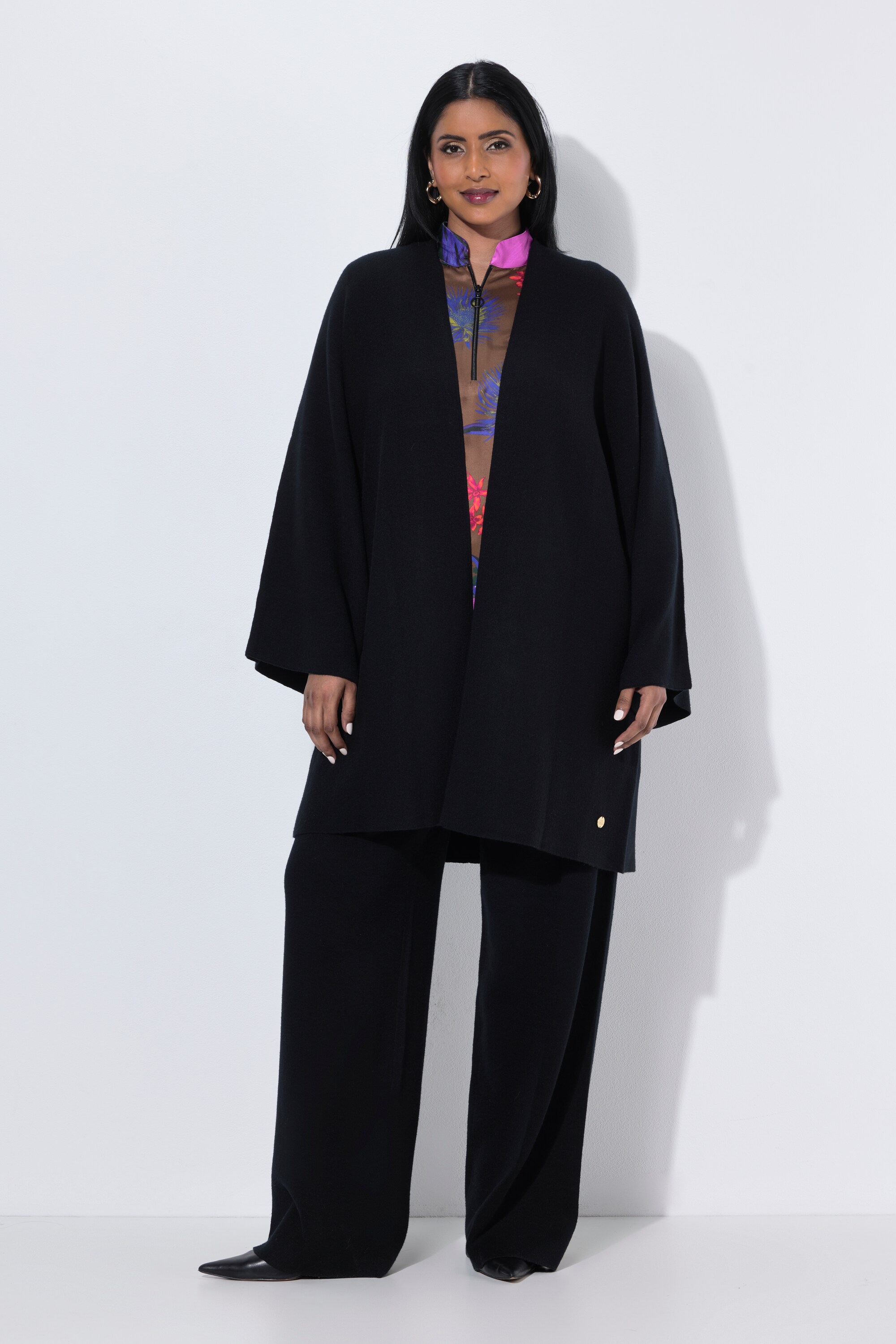 Cardigan, coupe oversize sans fermeture, ULLA POPKEN