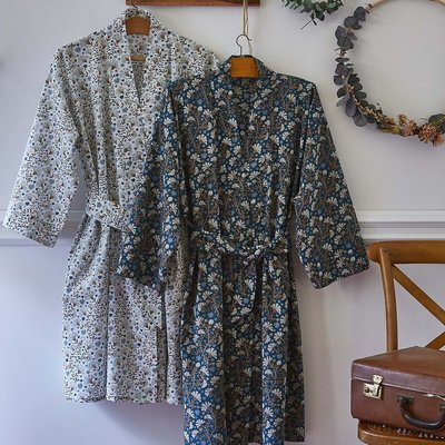 Peignoir kimono pur voile de coton, Kalyan LA REDOUTE INTERIEURS
