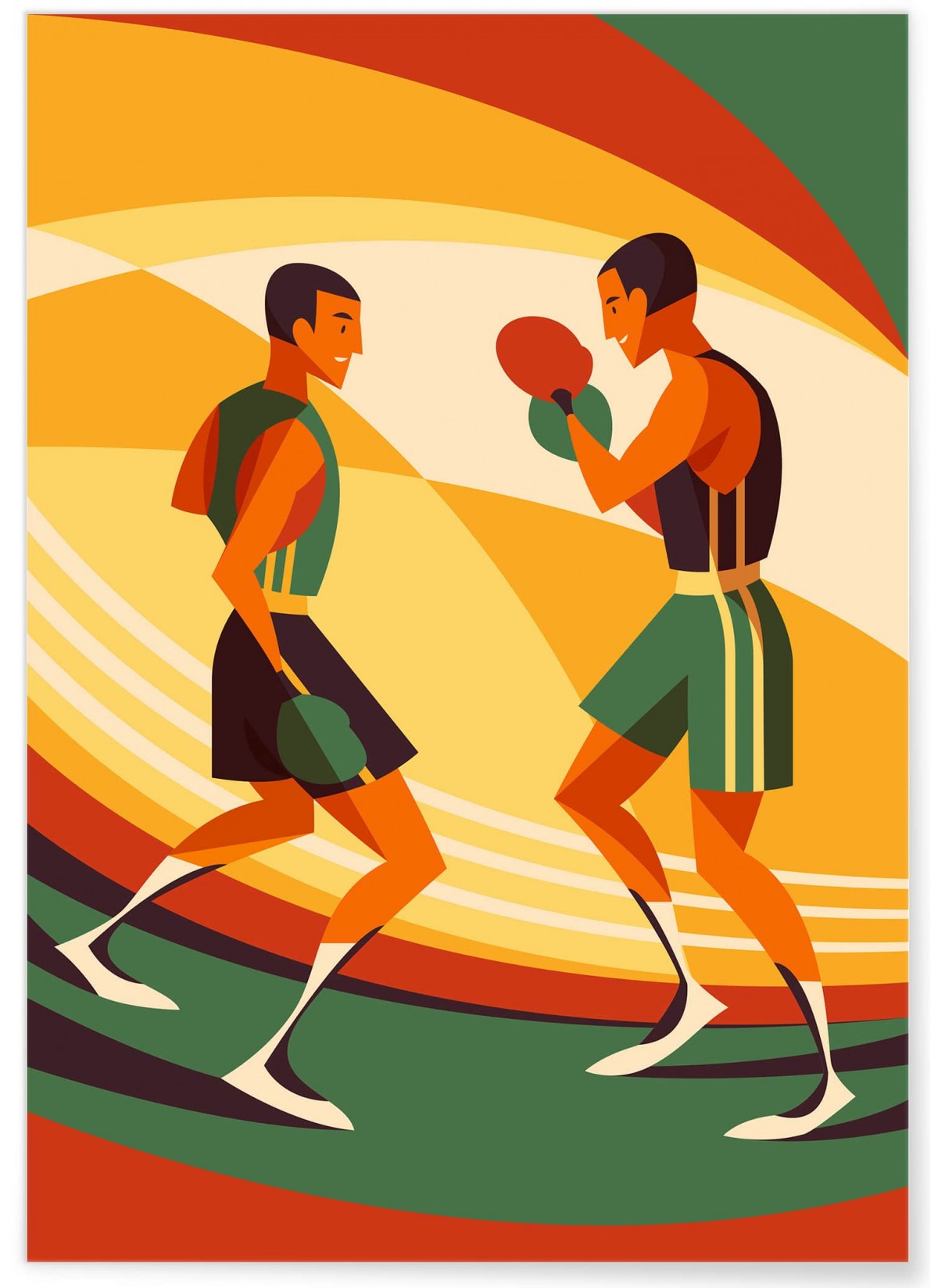 Affiche Boxe, L'AFFICHERIE