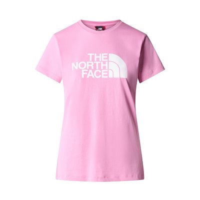Easy Cotton T-Shirt with Logo Print, Crew Neck and Short Sleeves THE NORTH FACE