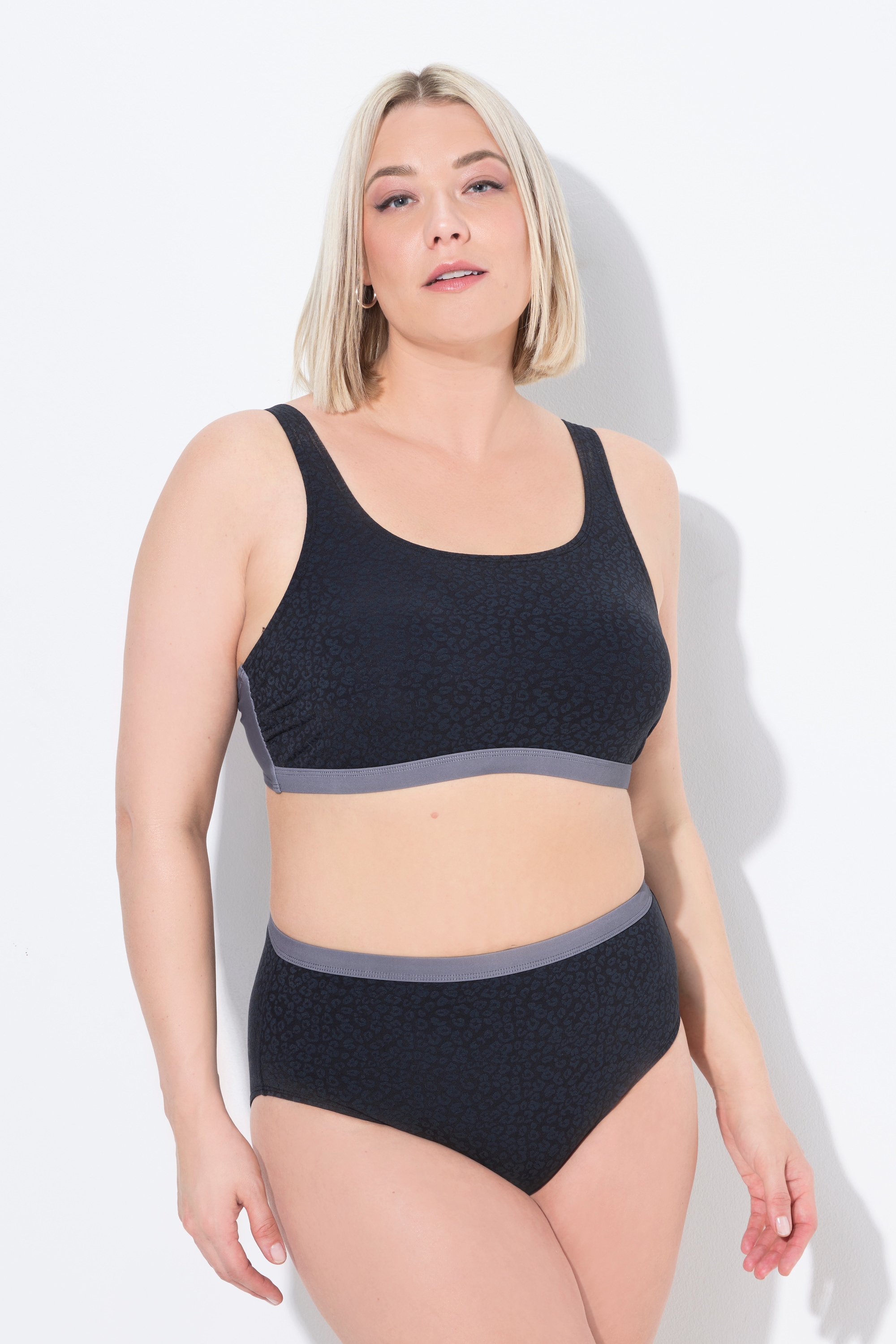 Bikini à bonnets souples. Bretelles, ULLA POPKEN