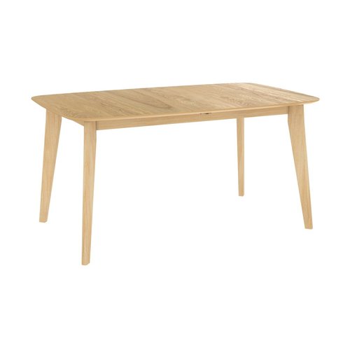 Table rectangulaire 4/6 personnes extensible en bois 150/180 cm - oman  Couleur bois clair Rendez Vous Deco