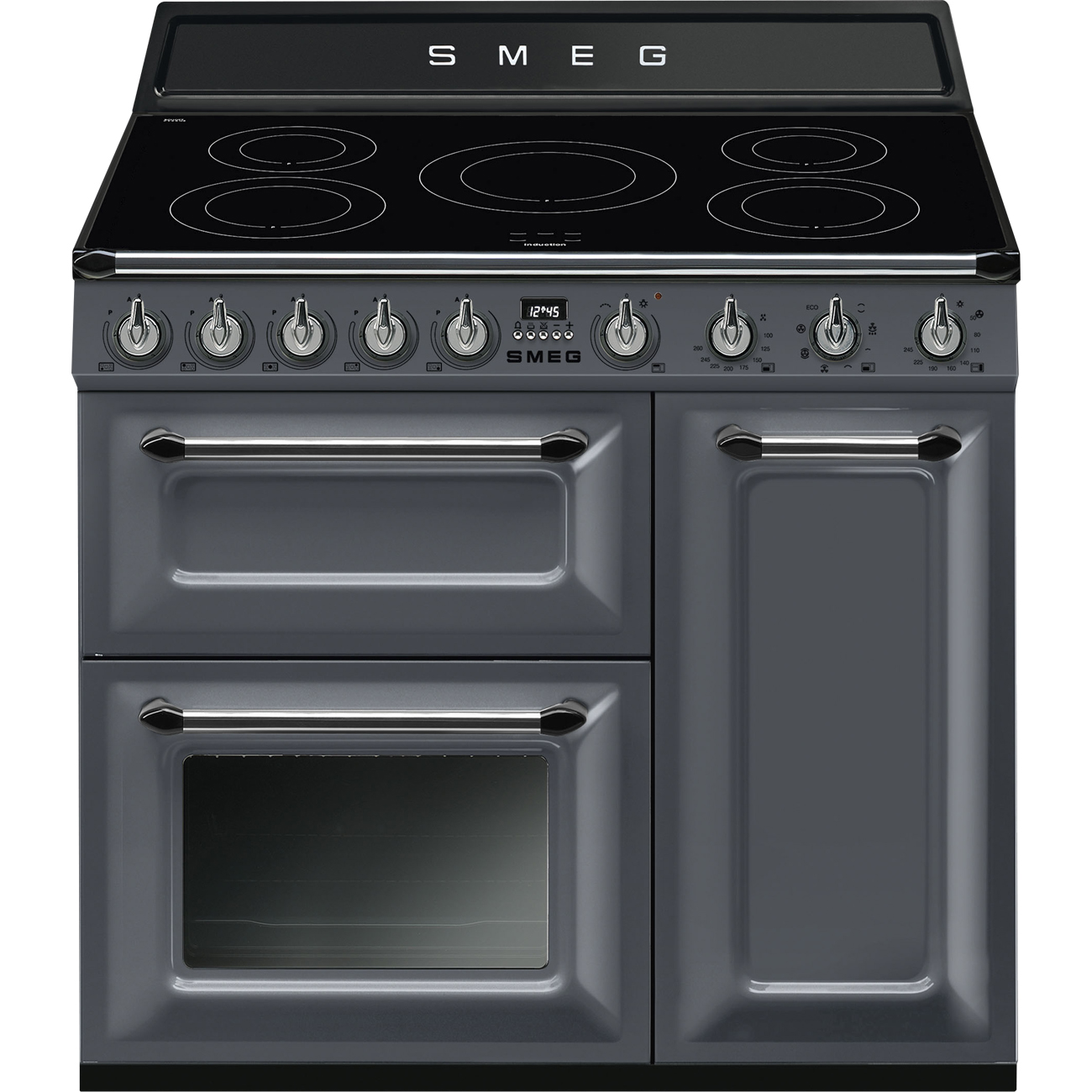 Piano de cuisson induction 5 feux 90 cm TR93I, SMEG