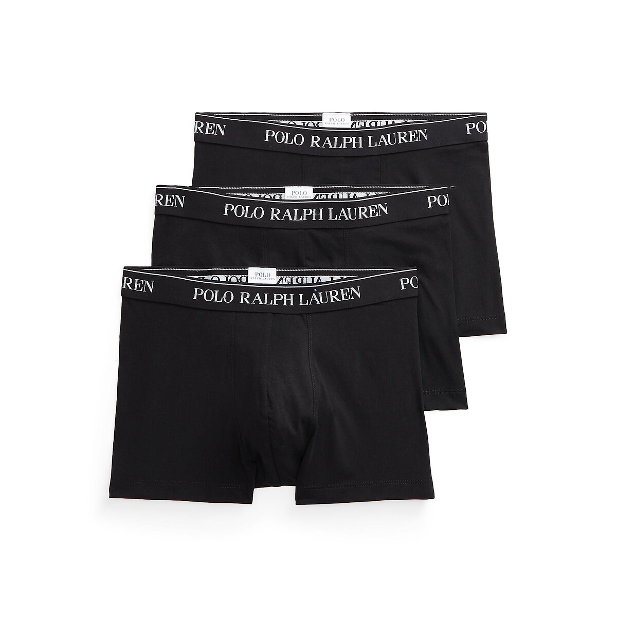 Lot de 3 slips-boxers en coton stretch