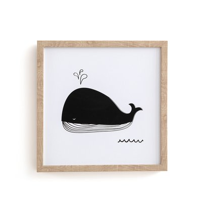 Cléo Child's Framed Whale Print LA REDOUTE INTERIEURS