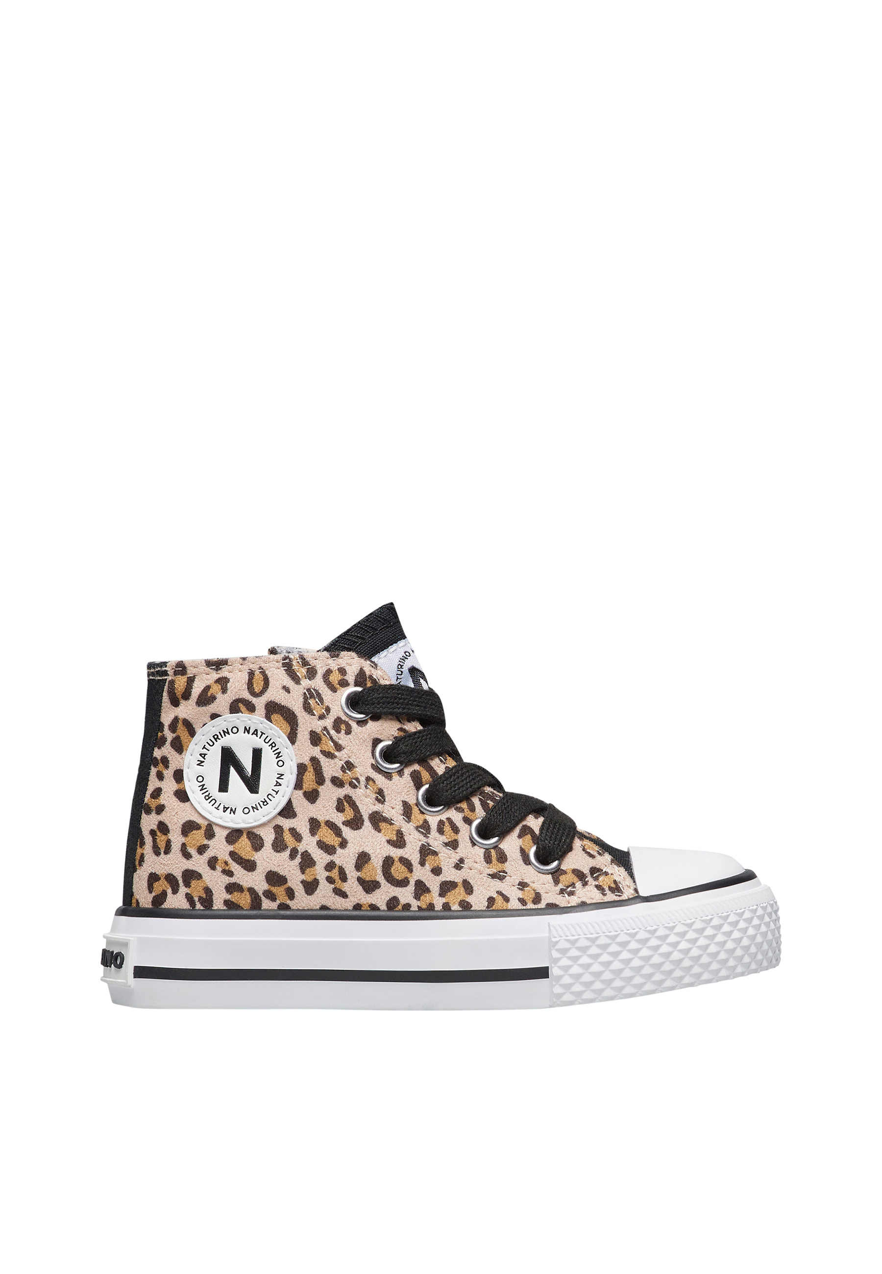 Baskets en tissu imprimé leopard YLFAS., NATURINO