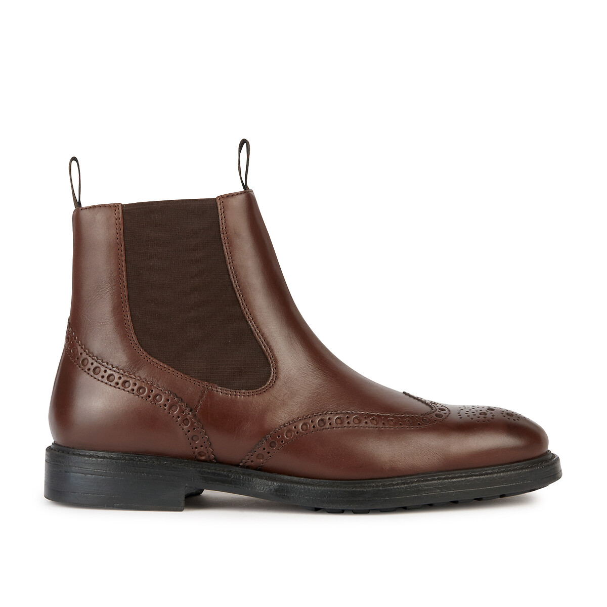 Tiberio Breathable Chelsea Boots in Leather