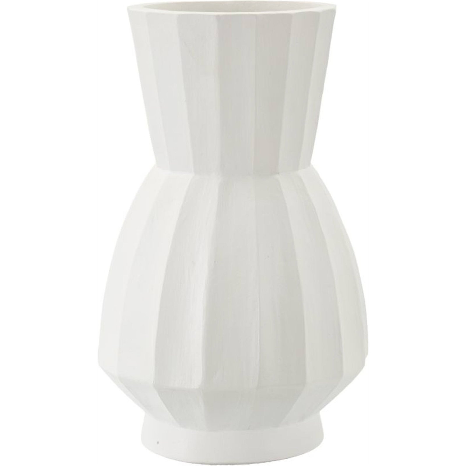 Vase cannelé silhouette graphique MODERN, RECOLLECTION