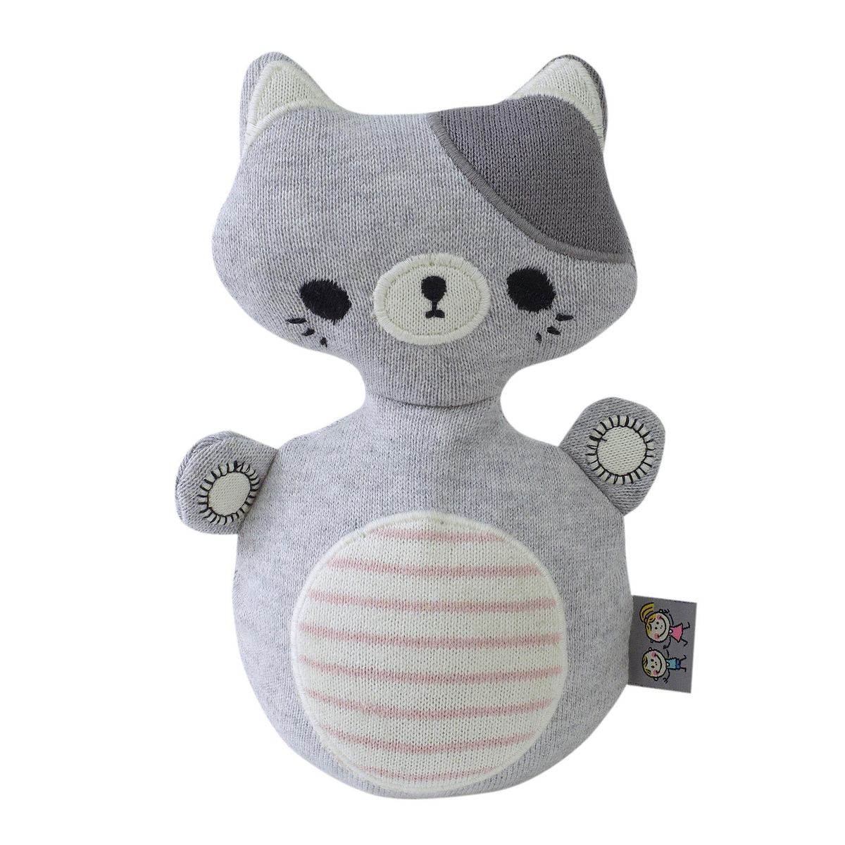 Jouet Bebe Culbuto Chaton Gris Sevira Kids La Redoute