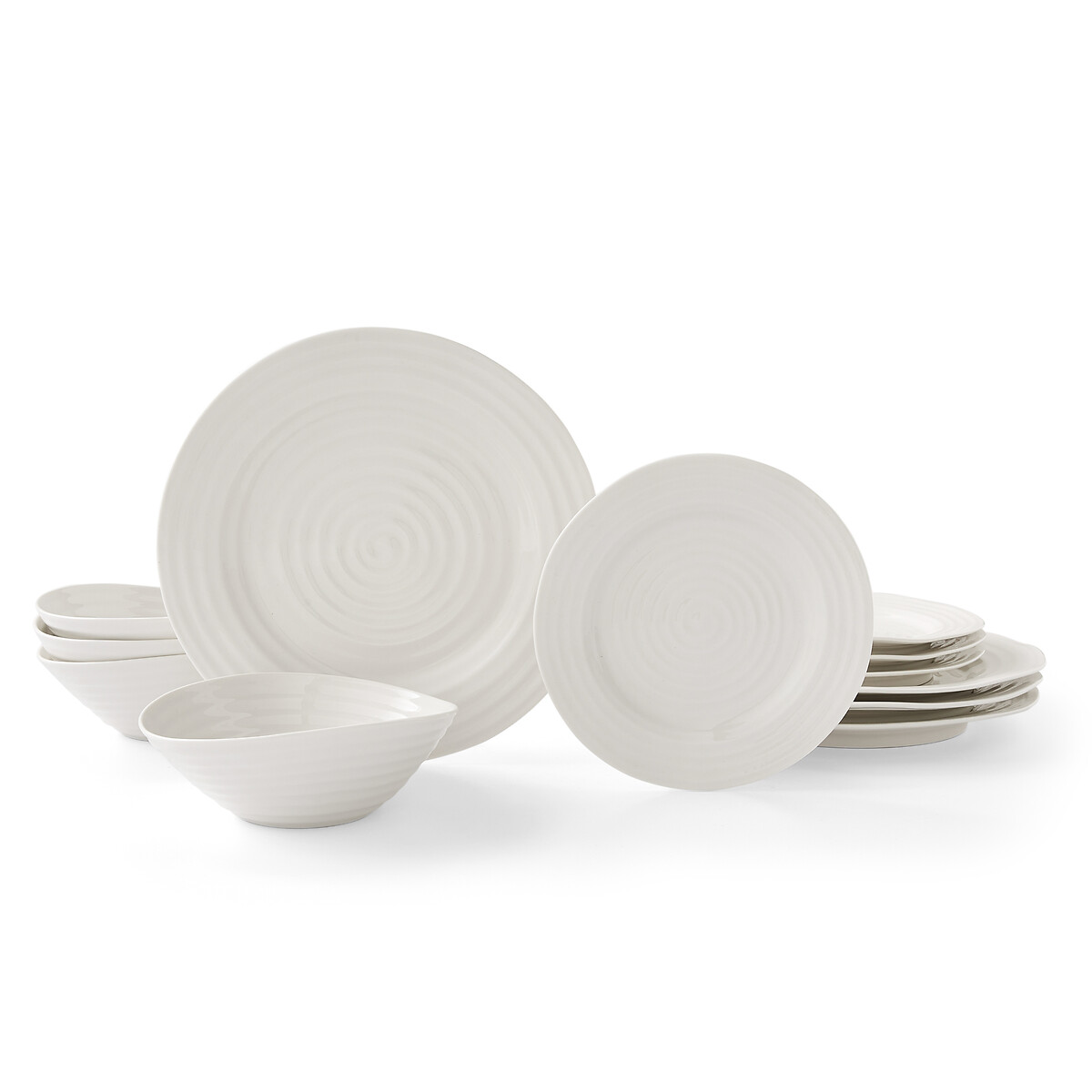 12-Piece White Dinner Set, SOPHIE CONRAN FOR PORTMEIRION