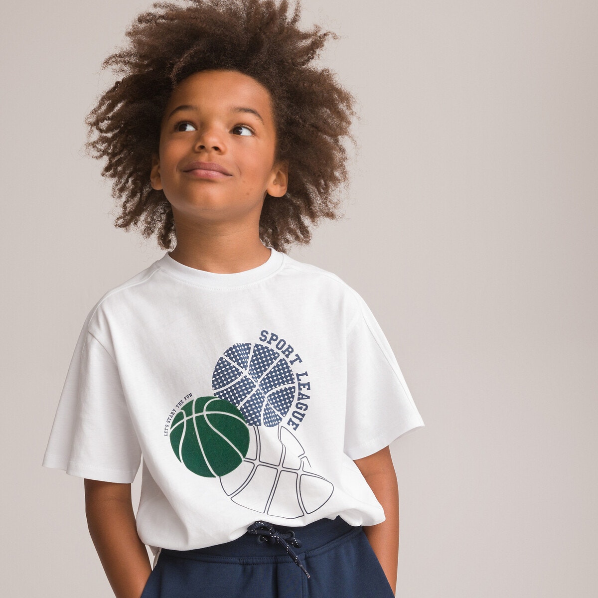 Tee shirt manche ballon La Redoute