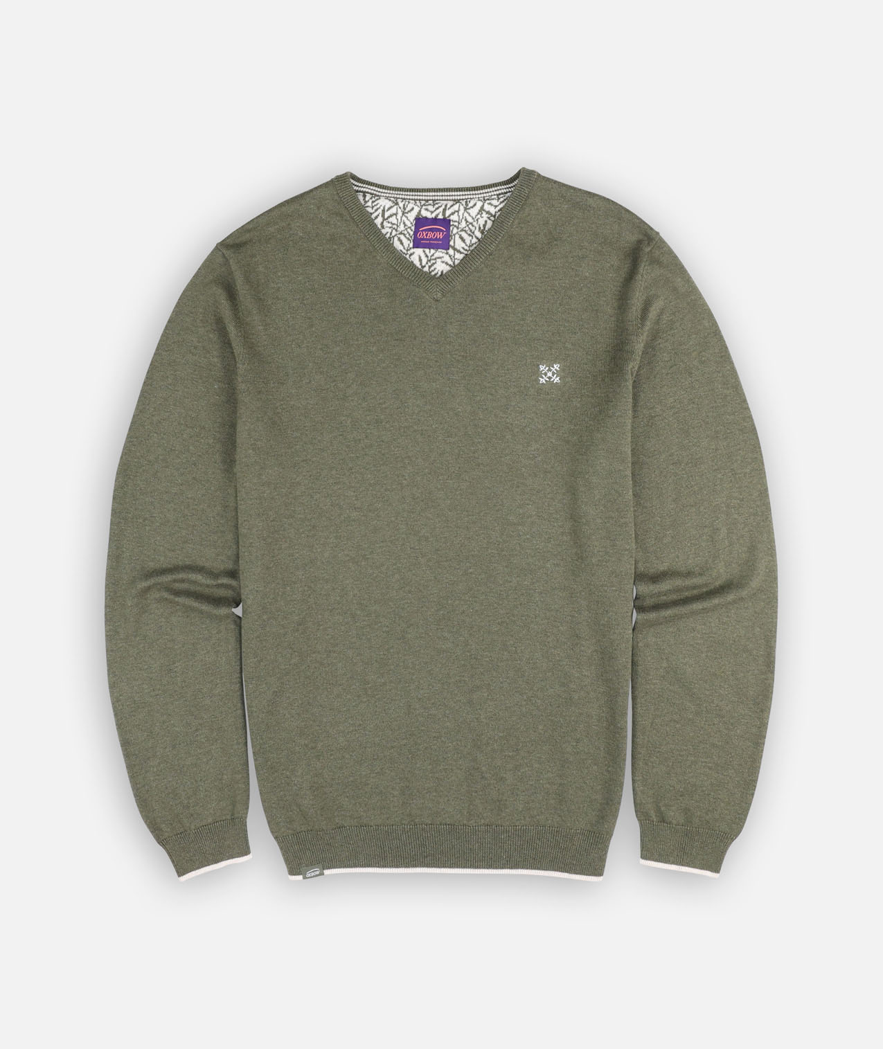 Pull essentiel col V PIVEGA, OXBOW