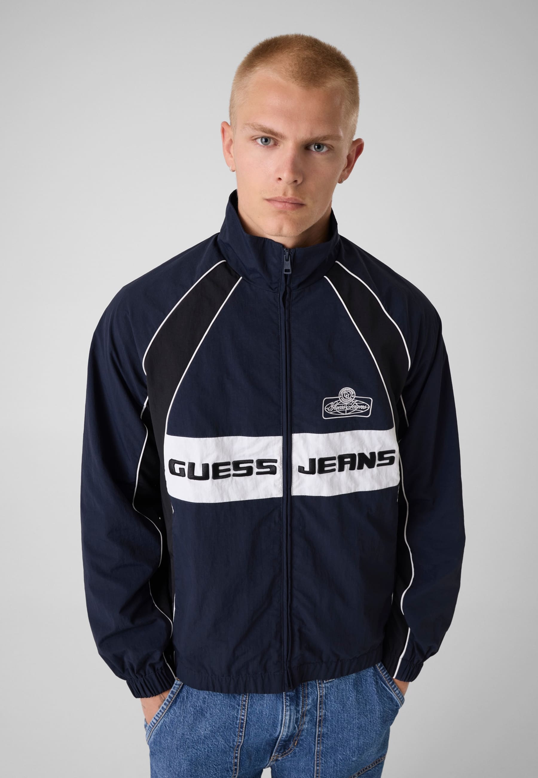 Veste Bomber En Nylon, GUESS JEANS