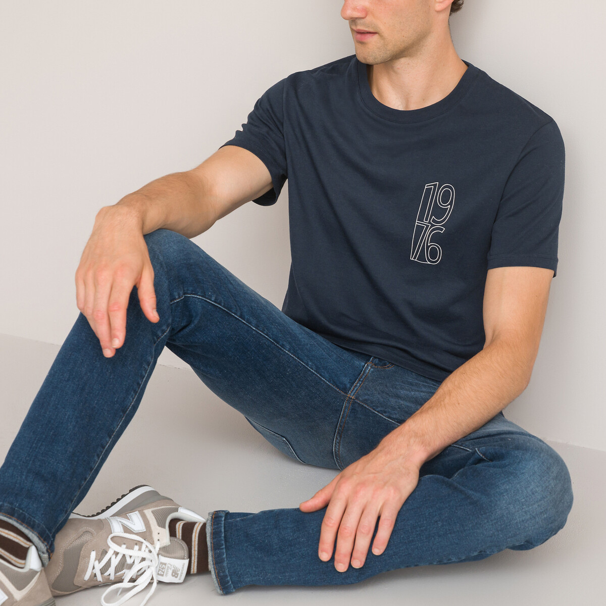 La Redoute Homme Vêtements Tops & T-shirts T-shirts Manches courtes T-shirt Graphic Series Racing 