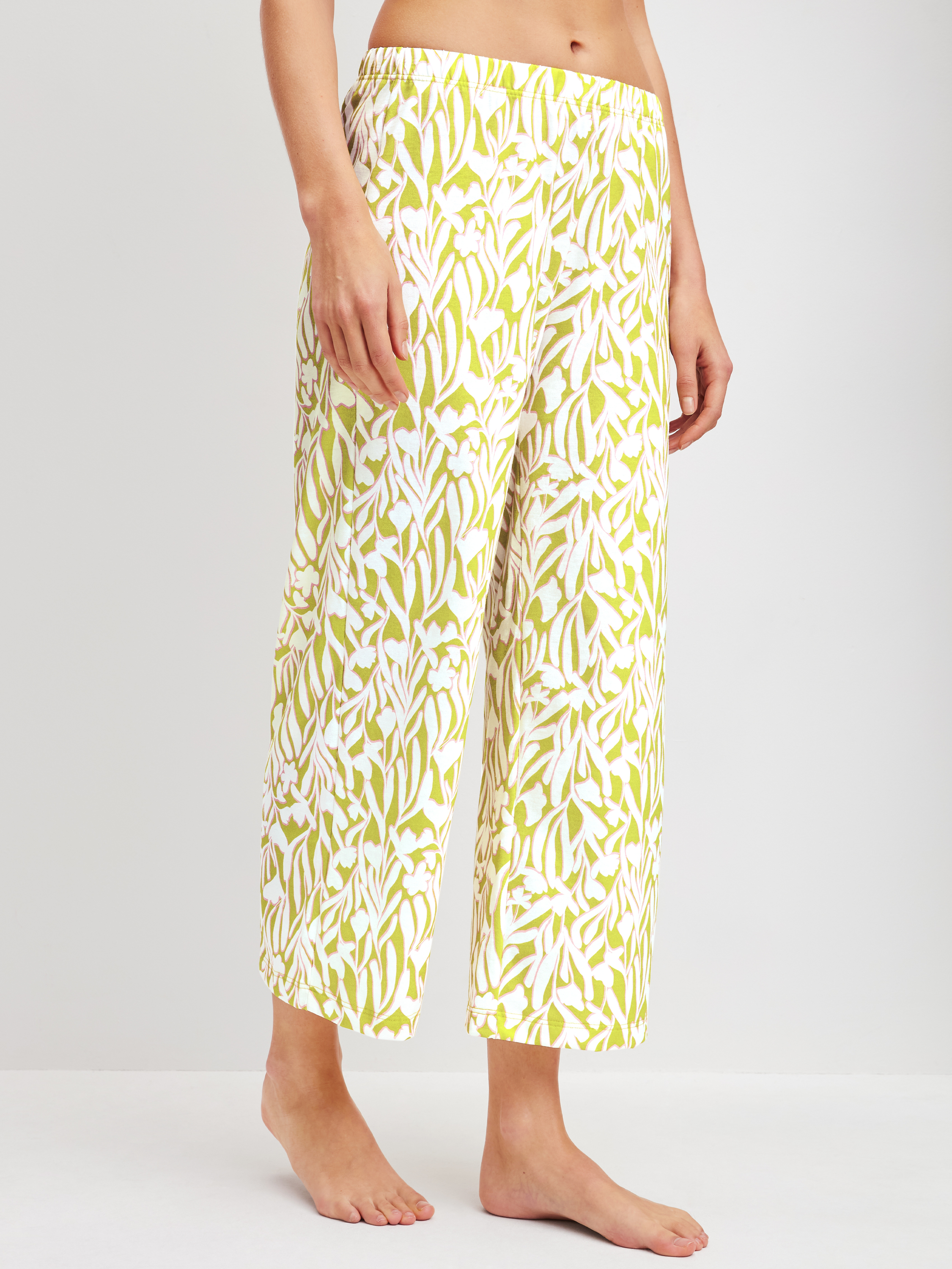 Pantalon de pyjama 7/8 Coton LATE BLOOM M&M, CALIDA