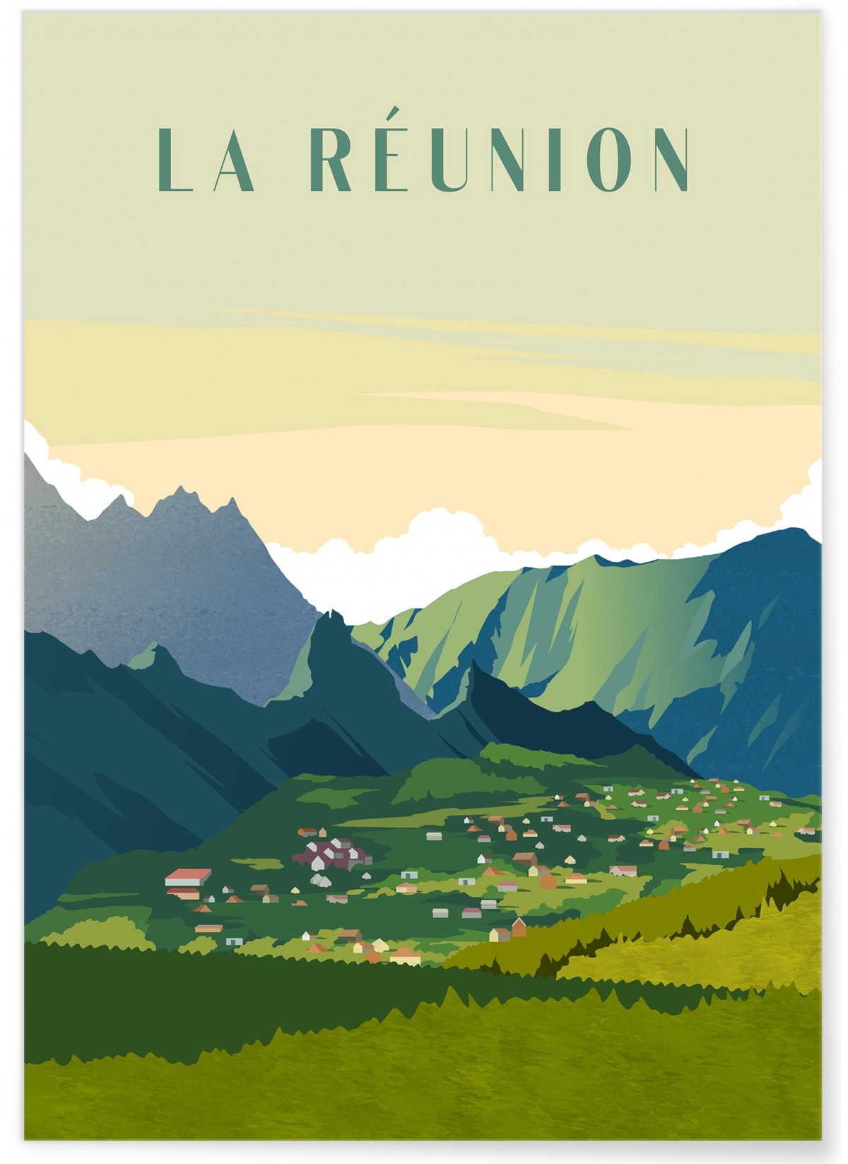 Affiche La Réunion 2, L'AFFICHERIE