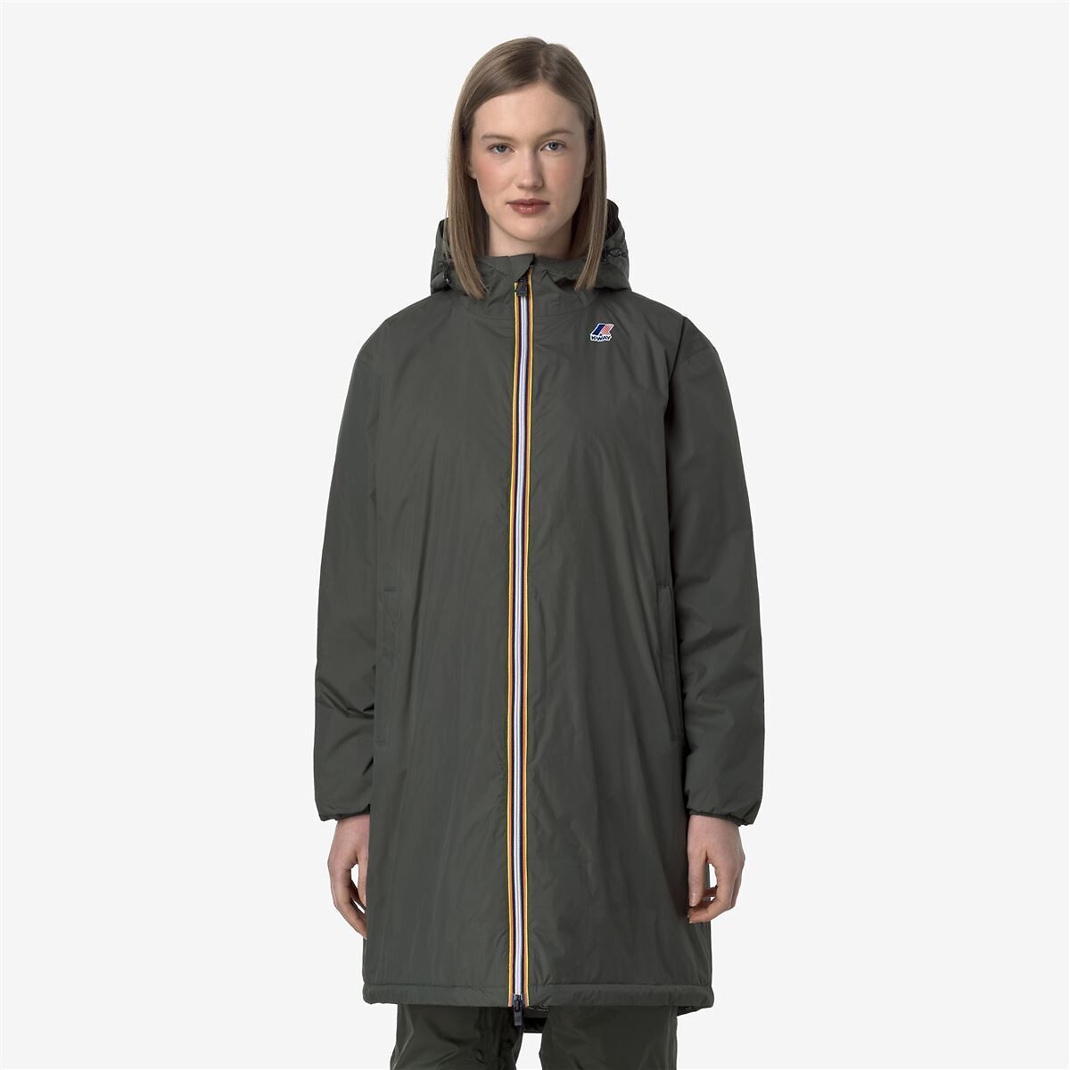 Coupe-vent mi-long unisexe LE VRAI 4.0 EIFFEL WARM, K-WAY