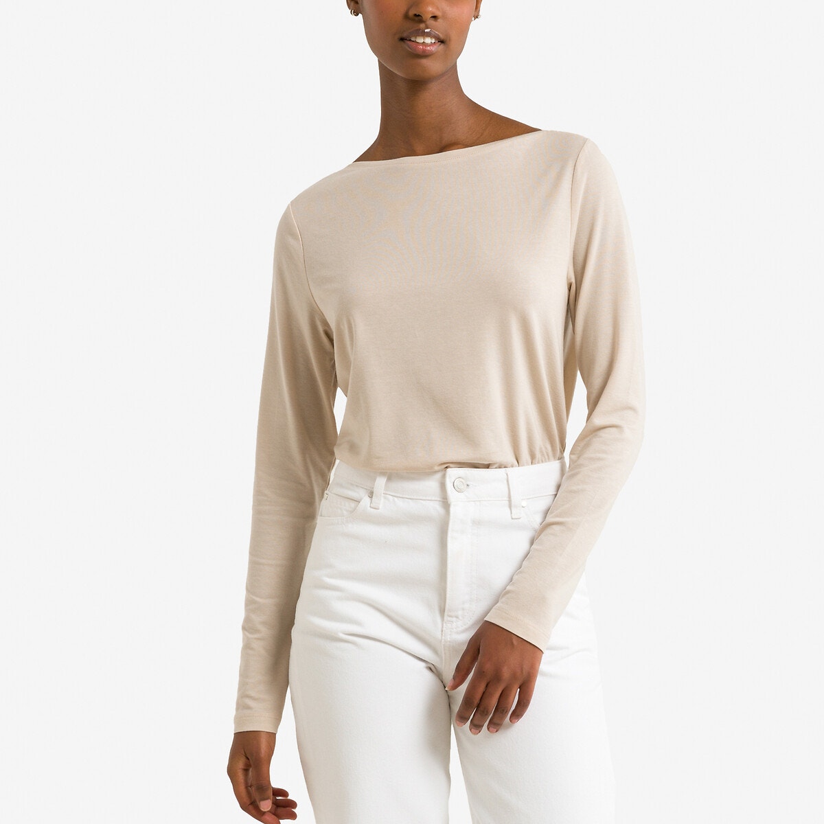 Tee shirt encolure sale bateau