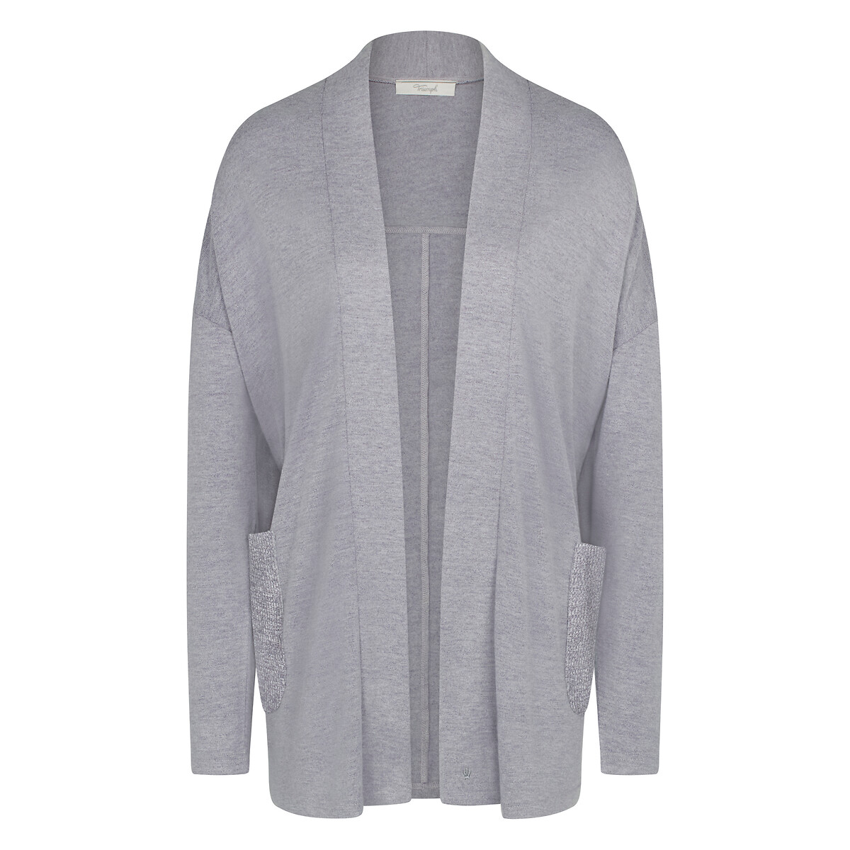 Recycled Redoute thermal Triumph lounge cardigan La | grey