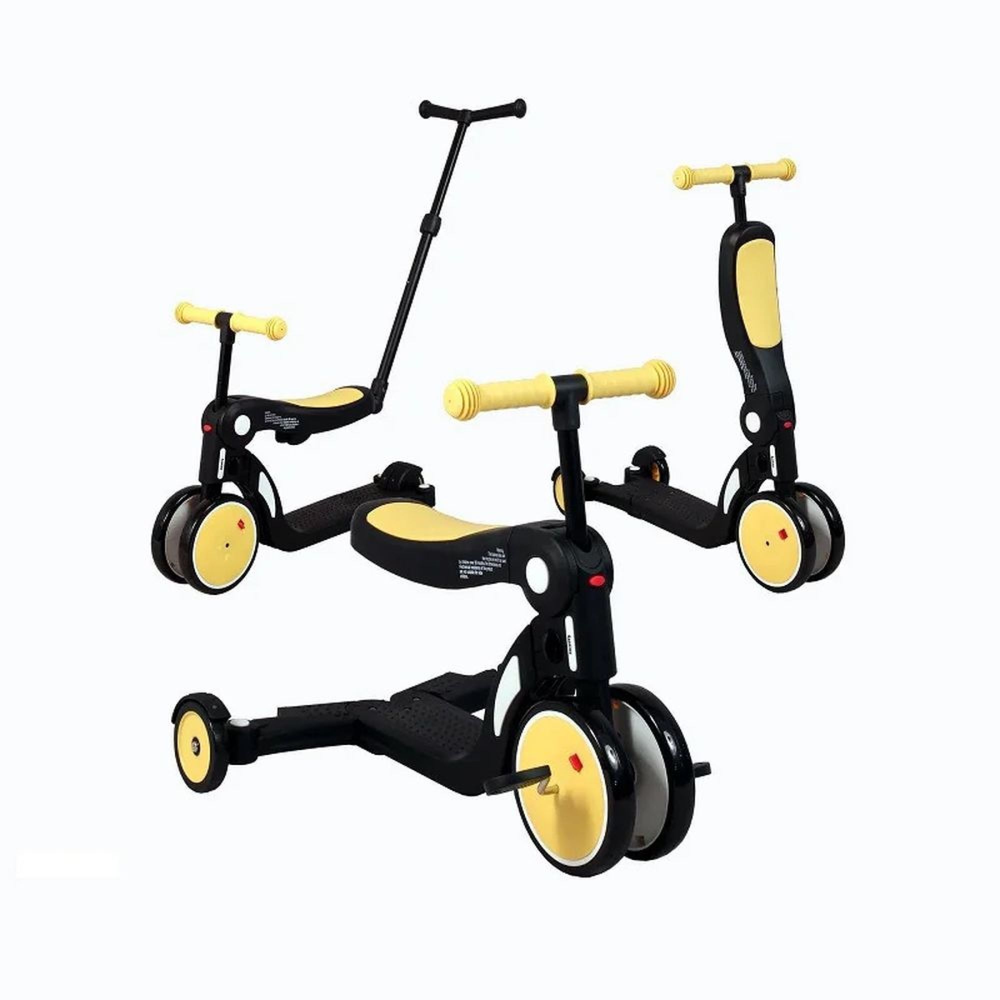 Draisienne évolutive JMMD avec roues stabilisatrices et pédales pour enfant