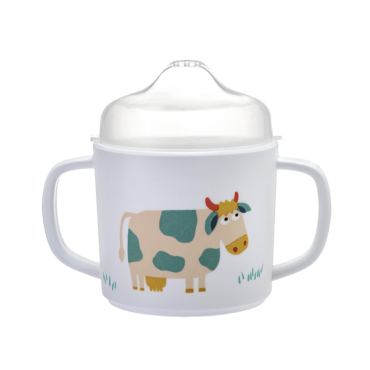 Tasse d'apprentissage antidérapante LA FERME, PETIT JOUR