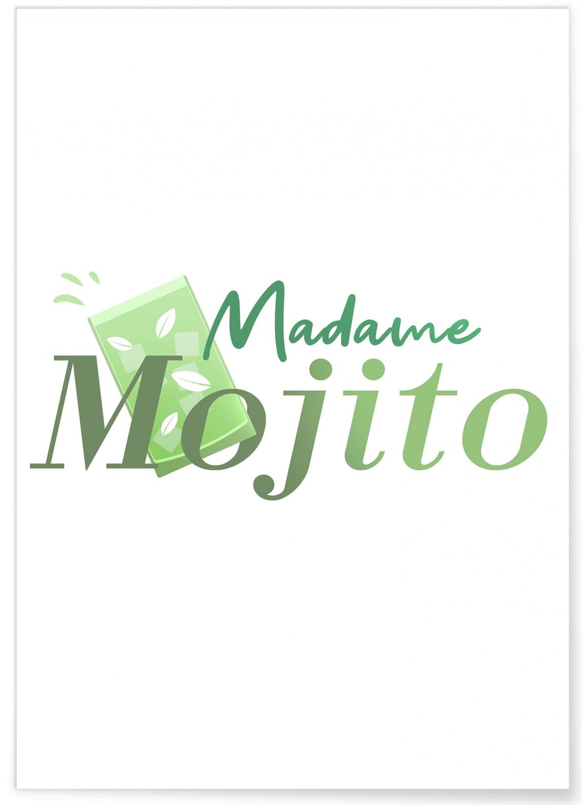 Affiche Madame Mojito, L'AFFICHERIE