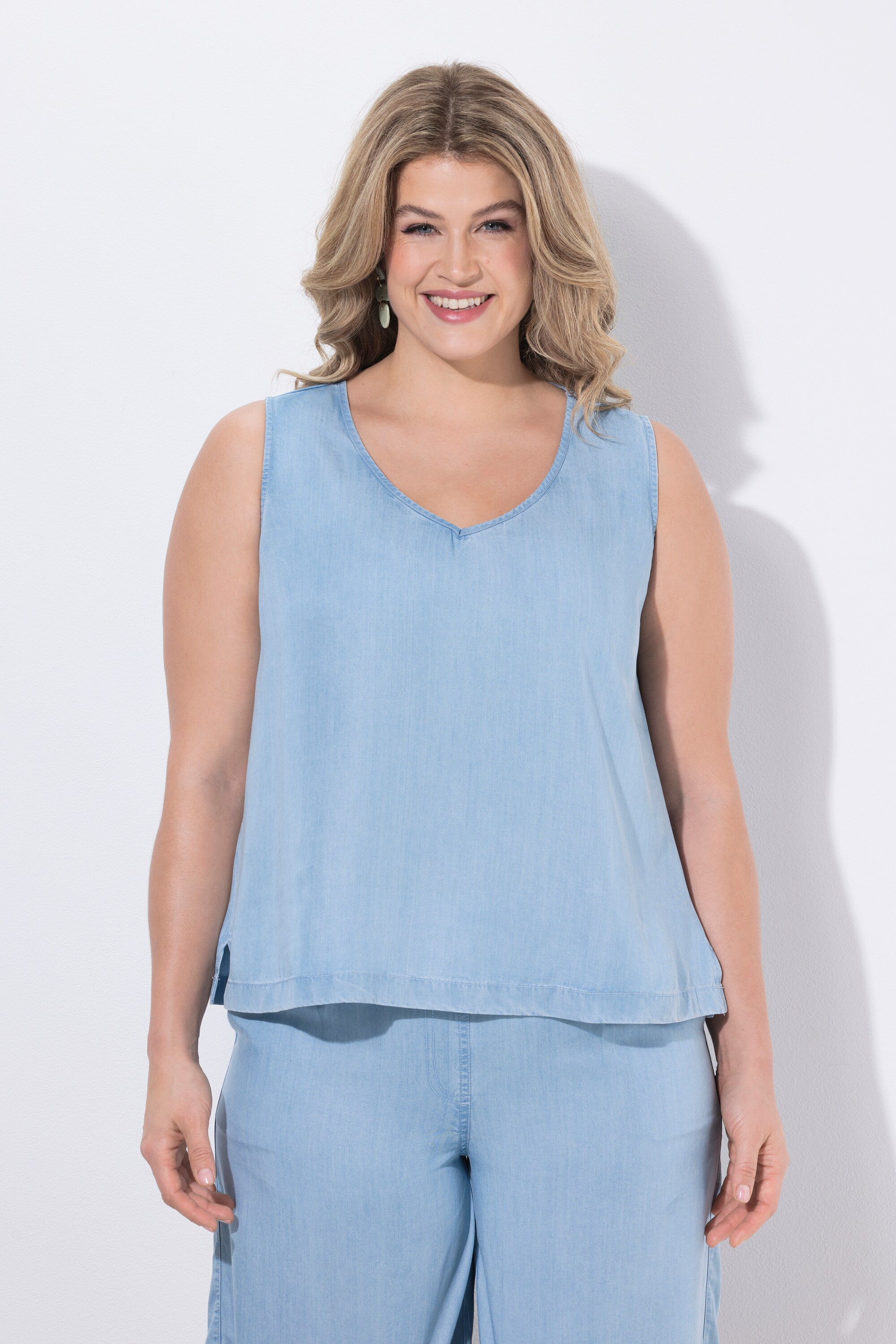 Blouse sans manches en Lyocell, ULLA POPKEN