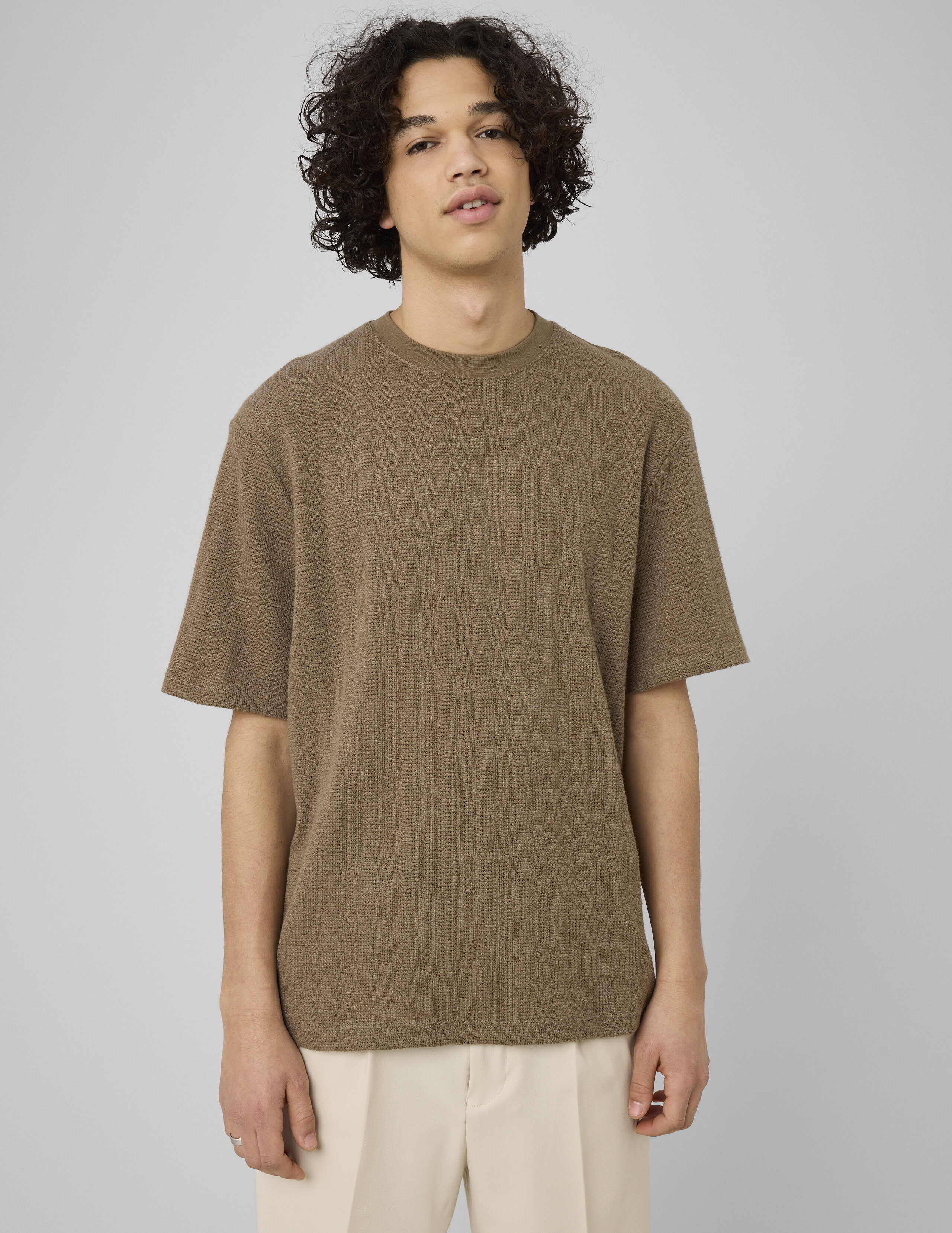 T-shirt matière fantaisie, BZB