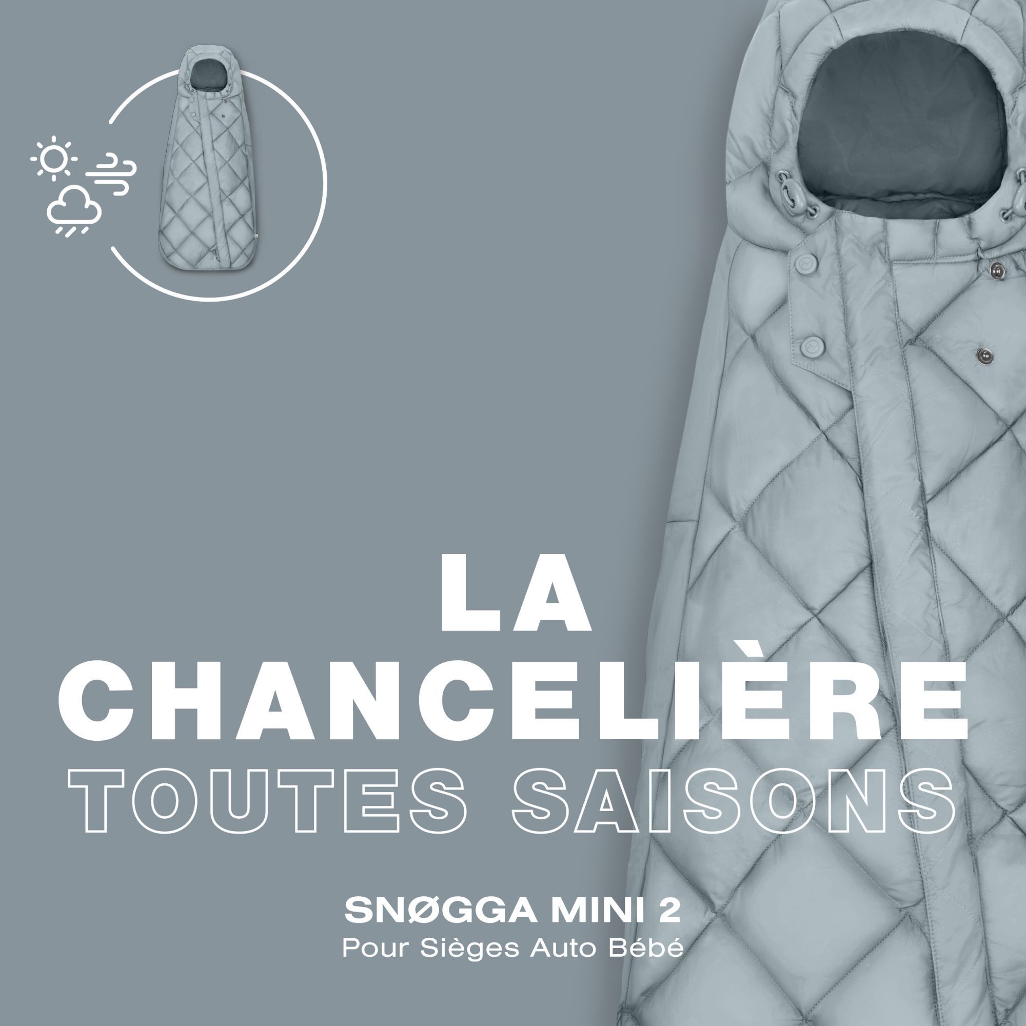 Chancelière siège auto Snogga Mini 2, CYBEX