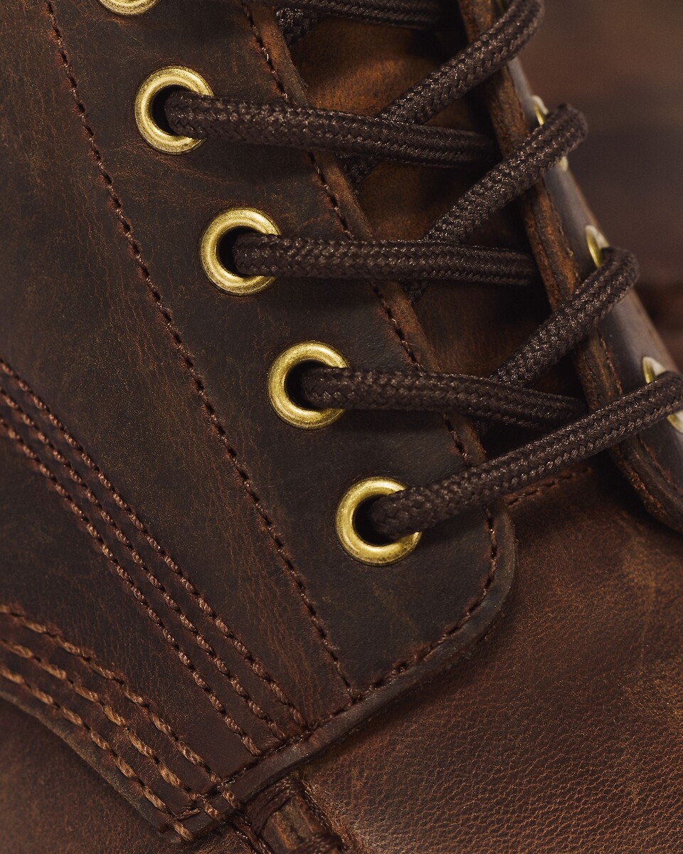 Dr. Martens Zapatos tipo derby de piel, Lowell Crazy Horse — photo 4