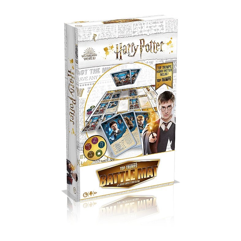 Jeu De Cartes Top Trumps Battle Mat - Harry Potter, WINNING MOVES