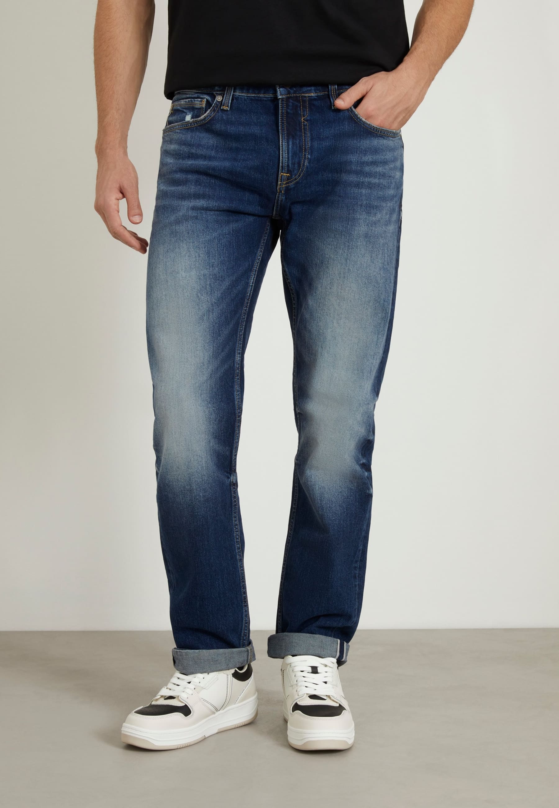 Jean Slim Taille Basse Koucla - Bleu Foncé - Taille 38 - Neuf Sans étiquettes