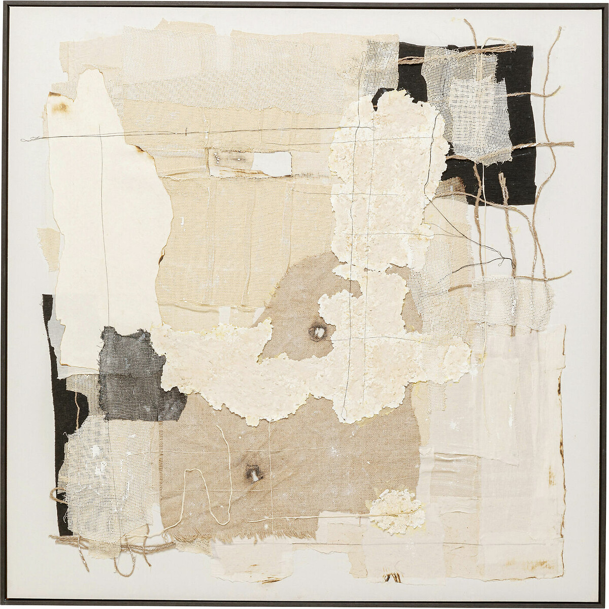 Gerahmtes Bild Arty Collage 120x120cm, KARE DESIGN