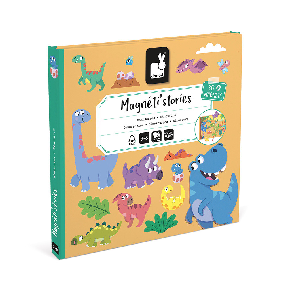 Magneti'stories Les Dinosaures, JANOD
