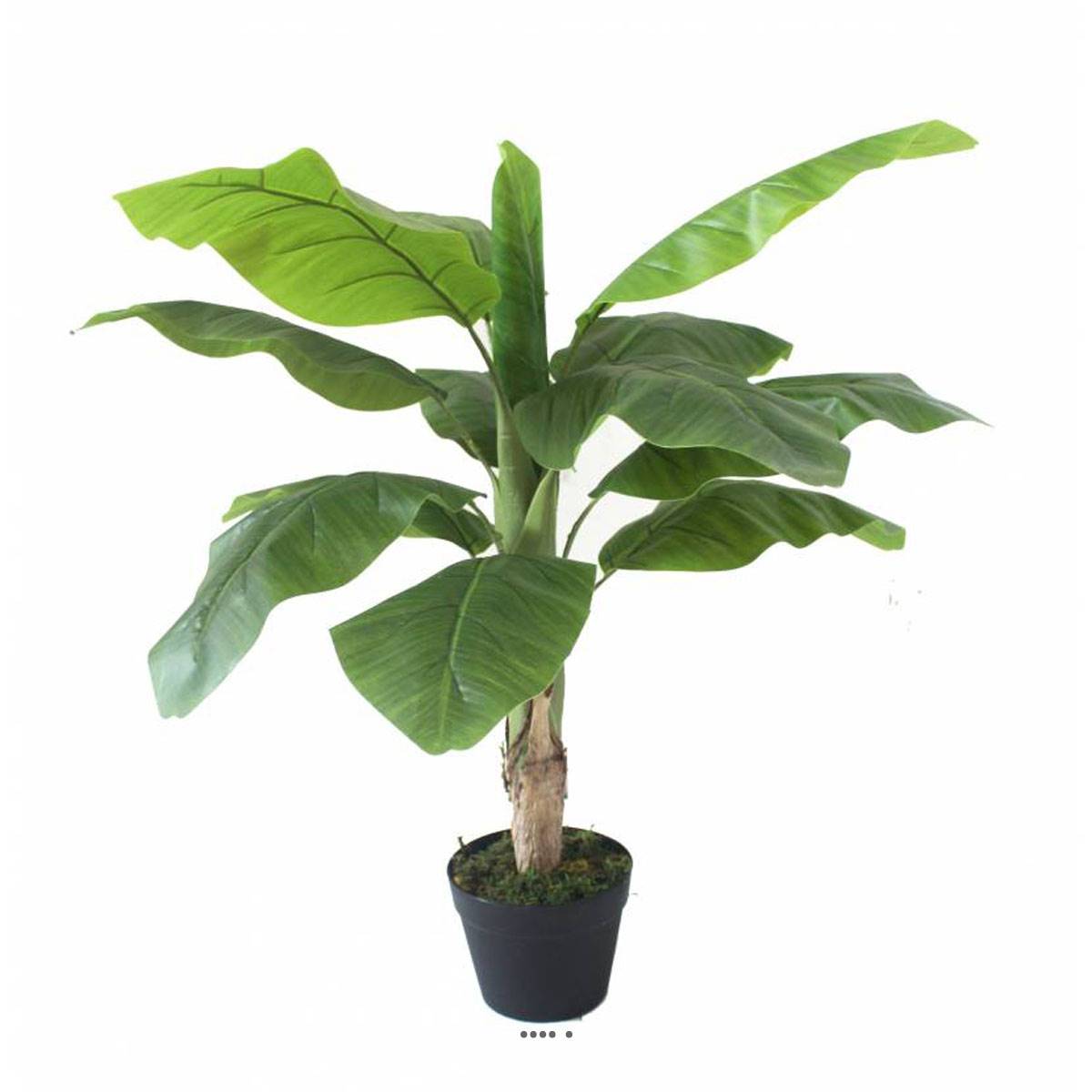 Bananier artificiel en pot Tronc naturel, ARTIFICIELLES