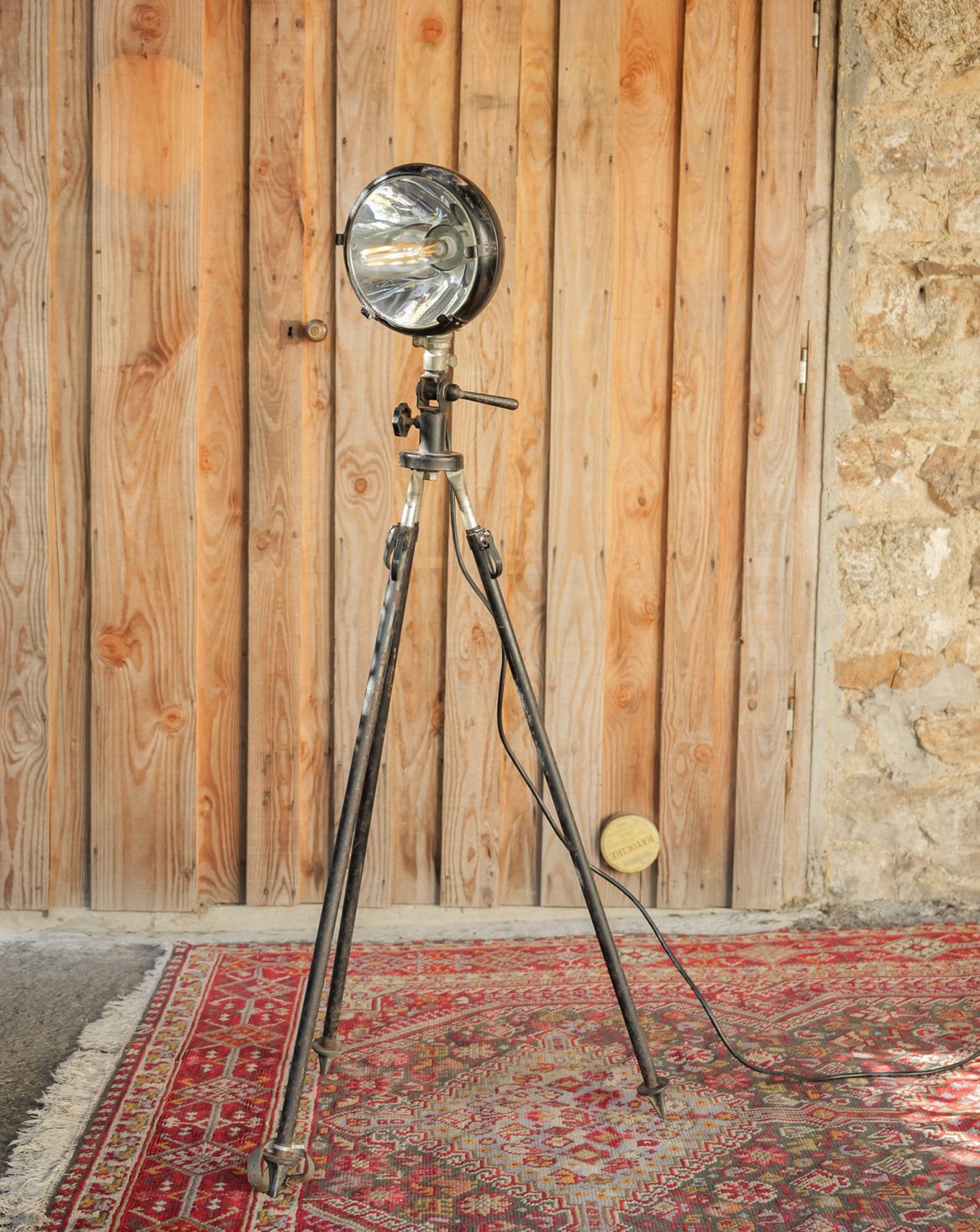 Lampadaire de cinéma Julien N°412 - Bon état, DEBONGOUT