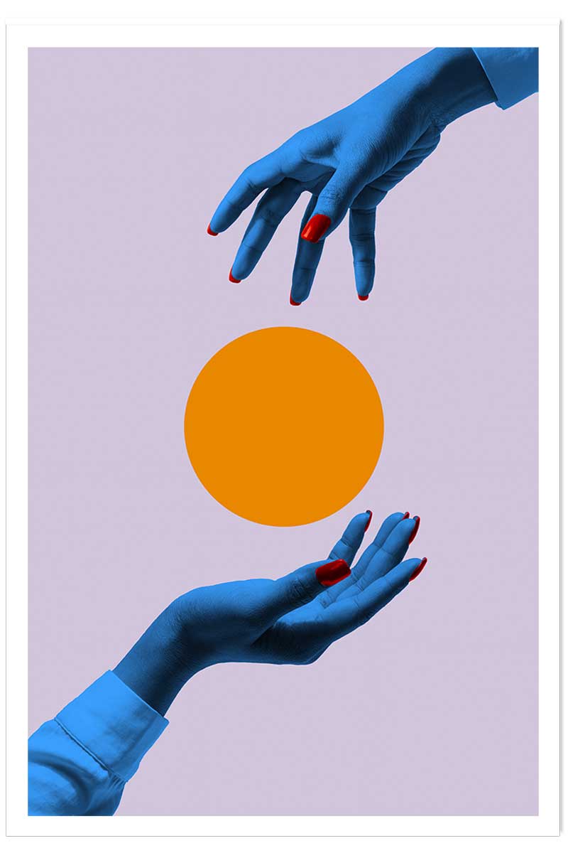 Affiche vintage Magie et levitation, HEXOA