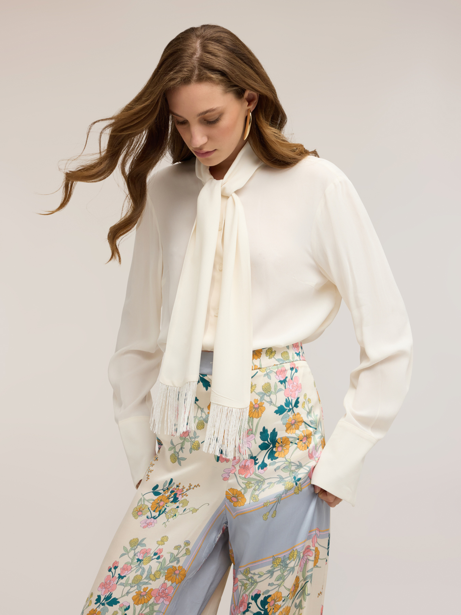Chemise avec écharpe, MOTIVI