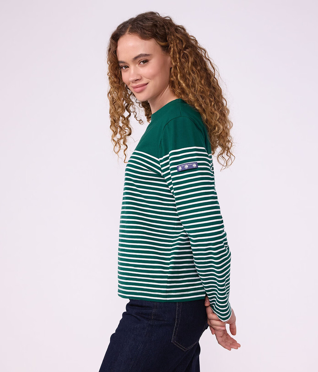Striped Long Sleeve T-Shirt, PETIT BATEAU