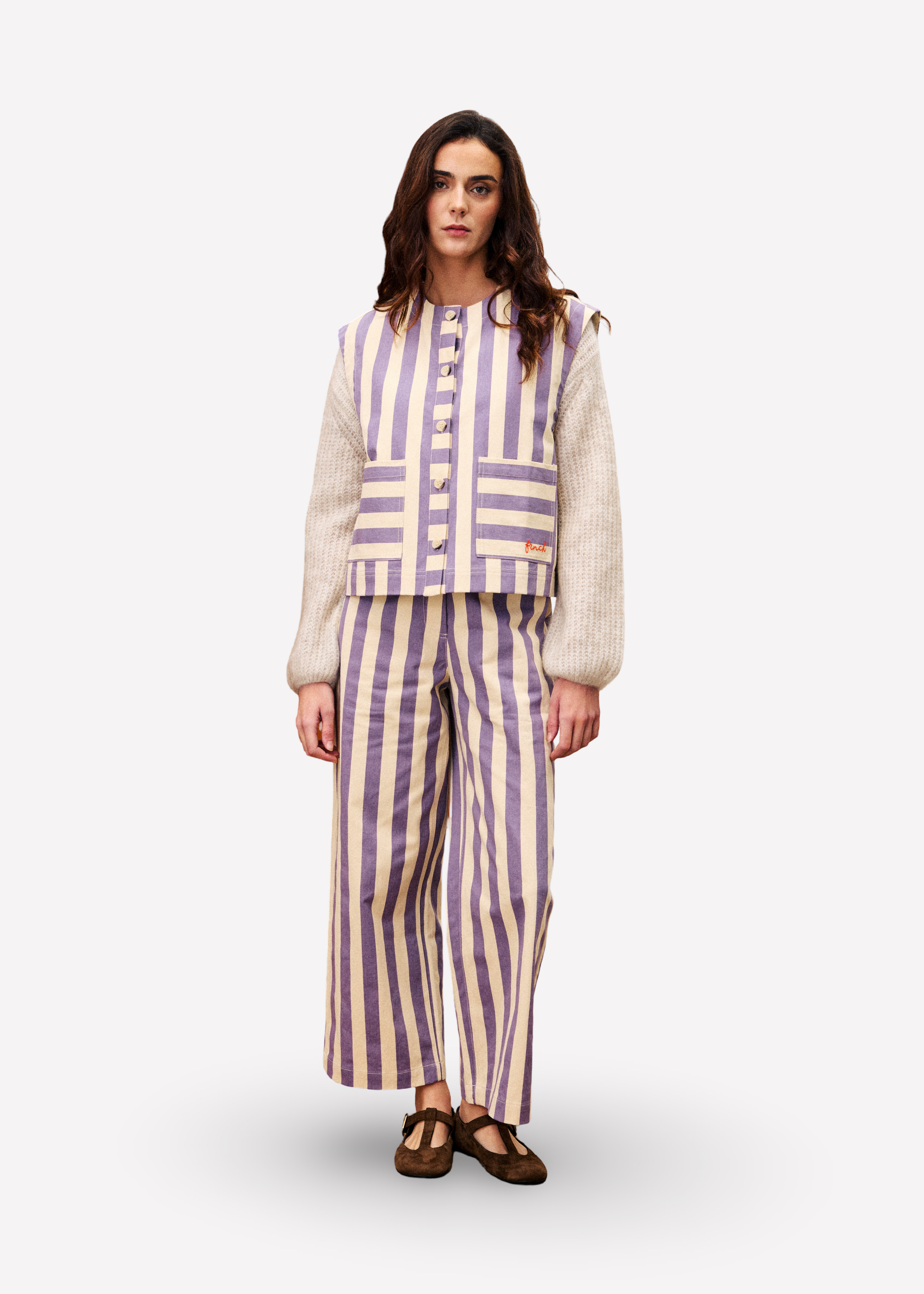 Gilet  en coton SAGAN, FRNCH