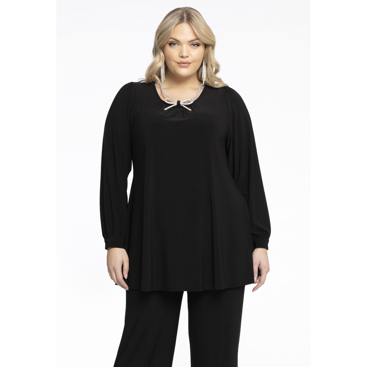 Tunique femme habill e grande taille La Redoute