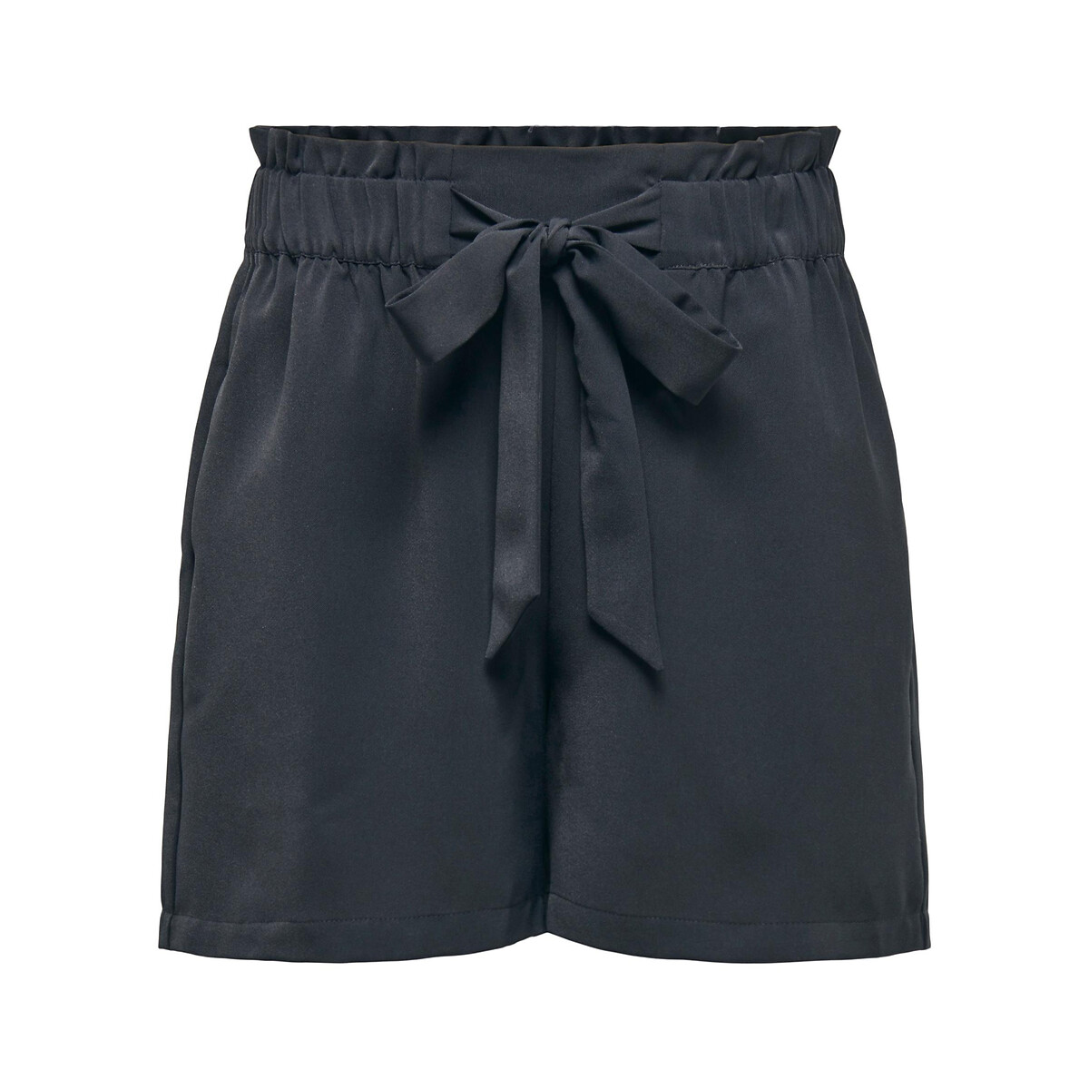Image of Shorts with High Tie-Waist
