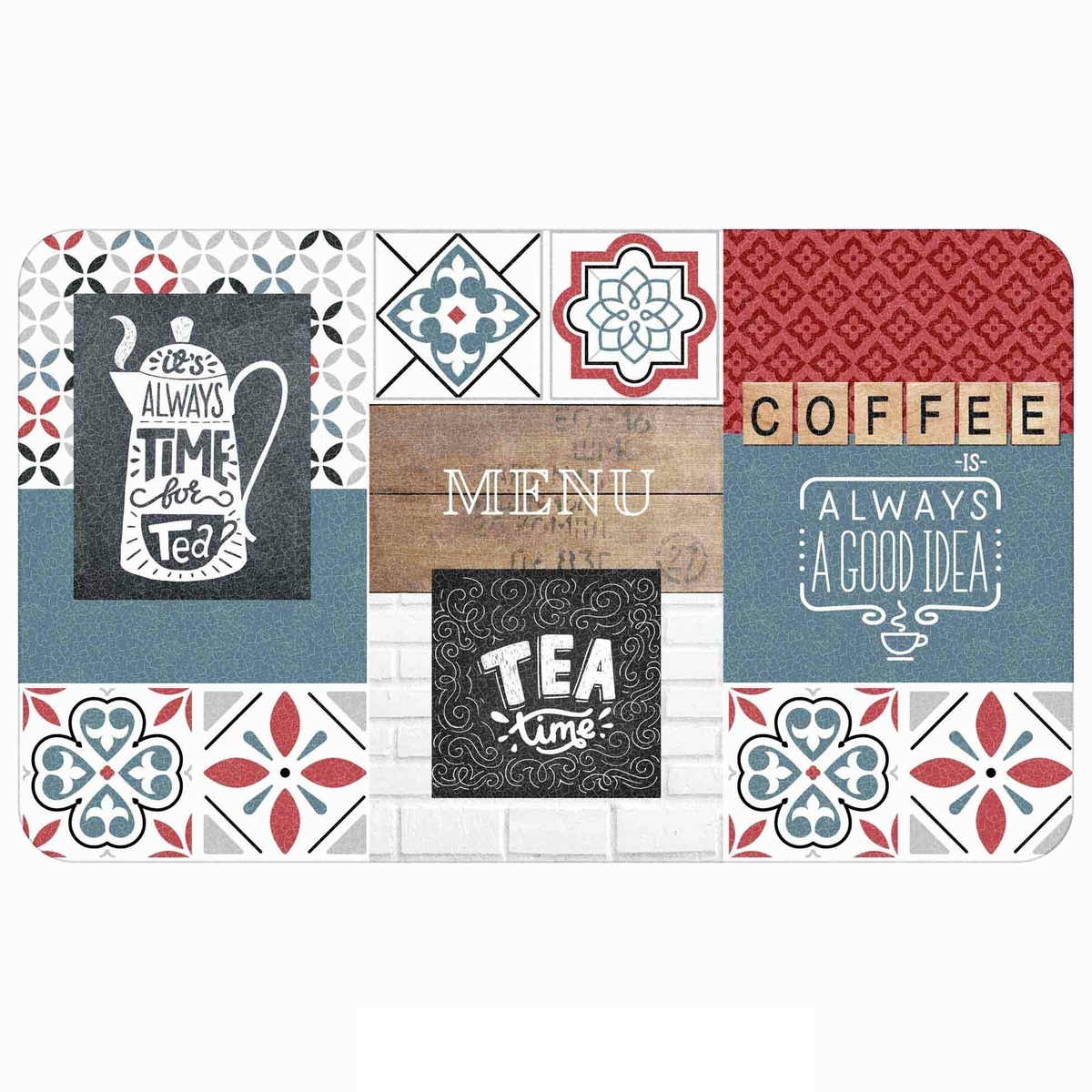 Tapis de cuisine décoratif Coffee & Tea, EDEN