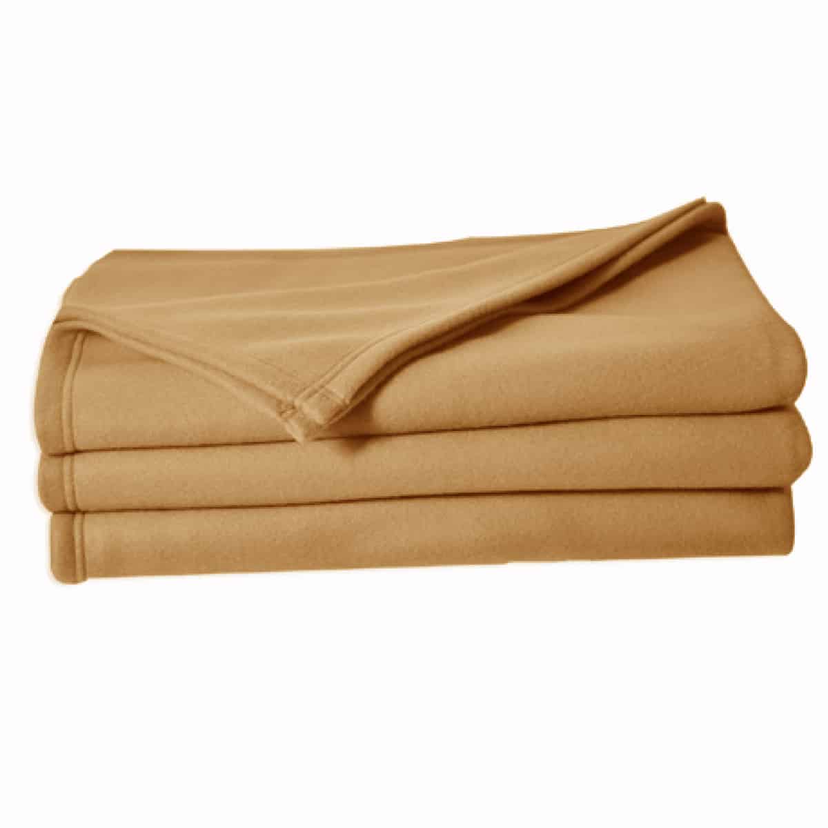 Plaid Polaire Extra Doux 270x230 Cm Beige – Couverture Canapé Lit Géante Oeko-TEX® – Ultra Chaud Et Moelleux Pour Hiver Cosy