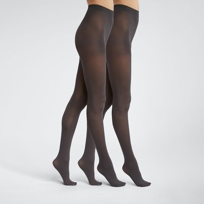 Pack of 2 40 Denier Opaque Tights DIM