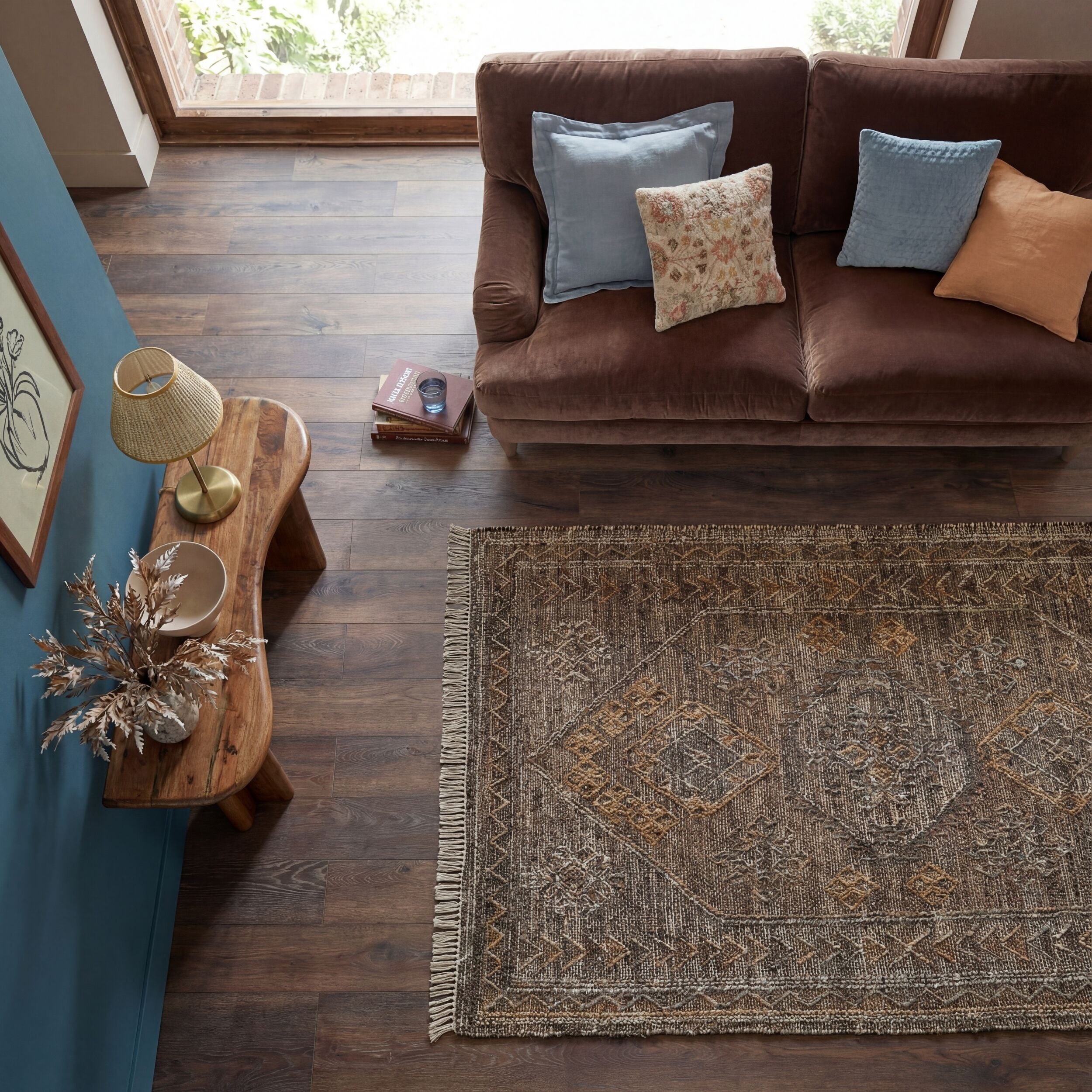 Tapis en jute et laine MARRIA VINTAGE, FLAIR RUGS